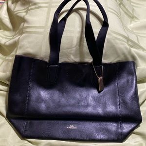 COACH - leather shoulder bag